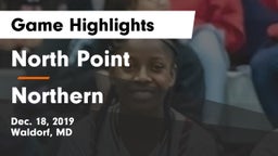 North Point  vs Northern Game Highlights - Dec. 18, 2019