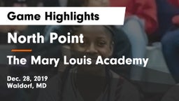 North Point  vs The Mary Louis Academy Game Highlights - Dec. 28, 2019