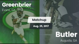 Matchup: Greenbrier High vs. Butler  2017