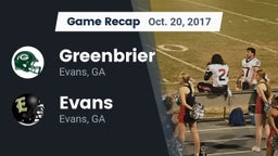 Recap: Greenbrier  vs. Evans  2017