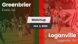 Matchup: Greenbrier High vs. Loganville  2020