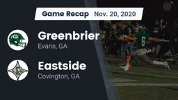 Recap: Greenbrier  vs. Eastside  2020