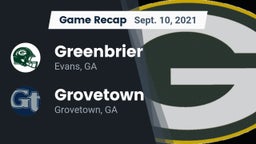 Recap: Greenbrier  vs. Grovetown  2021