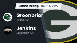 Recap: Greenbrier  vs. Jenkins  2022
