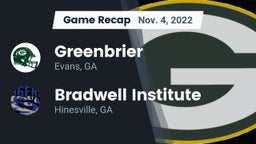 Recap: Greenbrier  vs. Bradwell Institute 2022
