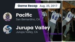 Recap: Pacific  vs. Jurupa Valley  2017