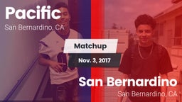 Matchup: Pacific  vs. San Bernardino  2017