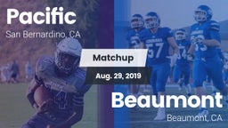 Matchup: Pacific  vs. Beaumont  2019