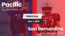 Matchup: Pacific  vs. San Bernardino  2019