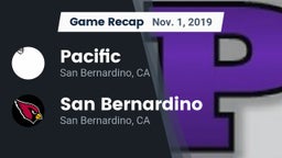 Recap: Pacific  vs. San Bernardino  2019