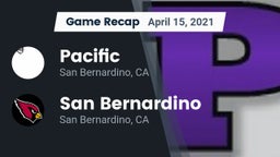 Recap: Pacific  vs. San Bernardino  2021