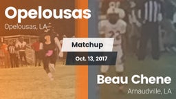 Matchup: Opelousas High vs. Beau Chene  2017