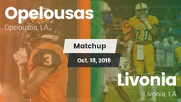 Matchup: Opelousas High vs. Livonia  2019