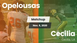 Matchup: Opelousas High vs. Cecilia  2020