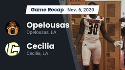 Recap: Opelousas  vs. Cecilia  2020