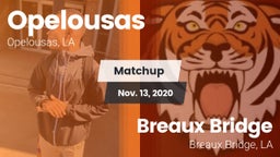Matchup: Opelousas High vs. Breaux Bridge  2020