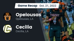 Recap: Opelousas  vs. Cecilia  2022
