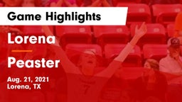 Lorena  vs Peaster  Game Highlights - Aug. 21, 2021
