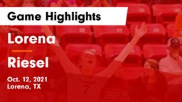 Lorena  vs Riesel  Game Highlights - Oct. 12, 2021