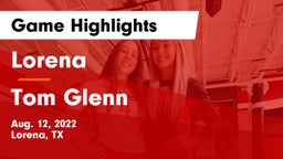 Lorena  vs Tom Glenn  Game Highlights - Aug. 12, 2022