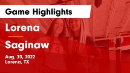 Lorena  vs Saginaw  Game Highlights - Aug. 20, 2022