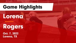 Lorena  vs Rogers  Game Highlights - Oct. 7, 2022