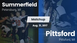 Matchup: Summerfield High vs. Pittsford  2017