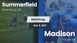 Matchup: Summerfield High vs. Madison  2017