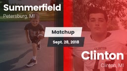 Matchup: Summerfield High vs. Clinton  2018