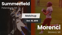 Matchup: Summerfield High vs. Morenci  2019