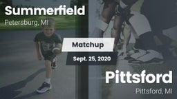 Matchup: Summerfield High vs. Pittsford  2020