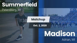 Matchup: Summerfield High vs. Madison  2020