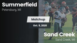 Matchup: Summerfield High vs. Sand Creek  2020