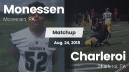 Matchup: Monessen  vs. Charleroi  2018