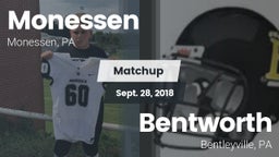 Matchup: Monessen  vs. Bentworth  2018