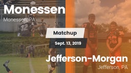 Matchup: Monessen  vs. Jefferson-Morgan  2019