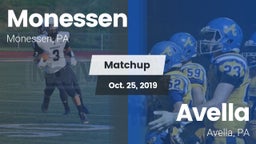 Matchup: Monessen  vs. Avella  2019