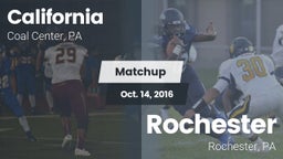 Matchup: California High vs. Rochester  2016