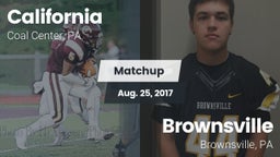 Matchup: California High vs. Brownsville  2017