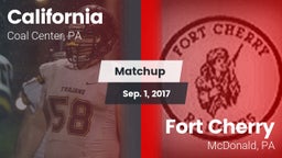 Matchup: California High vs. Fort Cherry  2017