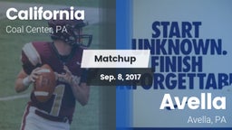 Matchup: California High vs. Avella  2017