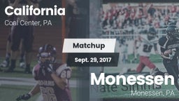 Matchup: California High vs. Monessen  2017
