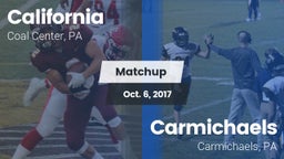 Matchup: California High vs. Carmichaels  2017