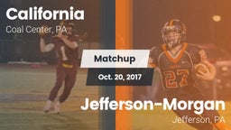 Matchup: California High vs. Jefferson-Morgan  2017