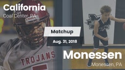 Matchup: California High vs. Monessen  2018