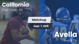 Matchup: California High vs. Avella  2018