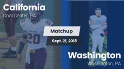 Matchup: California High vs. Washington  2018