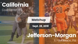 Matchup: California High vs. Jefferson-Morgan  2018