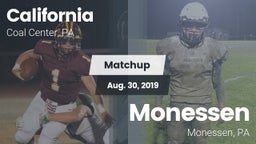 Matchup: California High vs. Monessen  2019