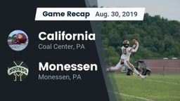 Recap: California  vs. Monessen  2019
